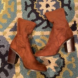 Brown Suede boots
